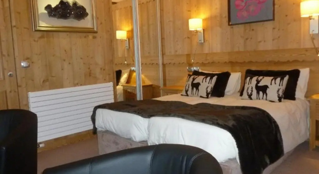 Семейный номер Standard с балконом Aiguille du Midi - Hôtel & Restaurant