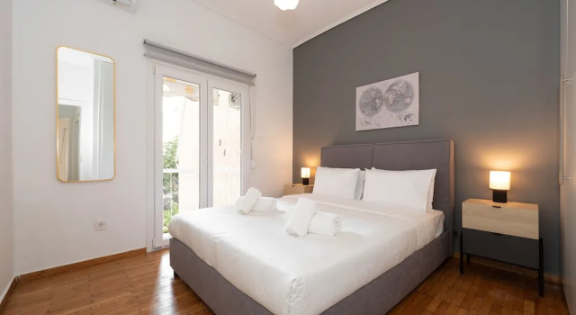 Апартаменты Superior с балконом Contemporary Chic Apartment in Athens