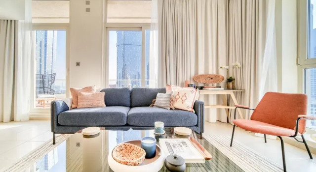 Апартаменты Reem Island Beach Escape w Stellar Balcony Views