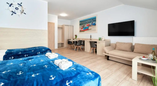 Семейный номер Standard с балконом Villa Polna