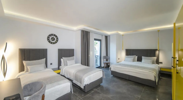 Четырёхместный семейный номер Standard c 1 комнатой Sea Palm Otel Yalıkavak