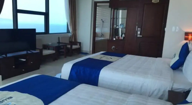 Номер Deluxe с видом на океан Blue Wave Hotel