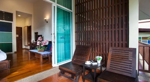 Двухместный номер Deluxe с балконом и с красивым видом из окна Pattra Vill Resort
