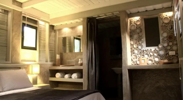 Двухместный номер Deluxe с балконом La Bicok Lodge.