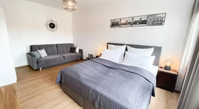 Апартаменты Luxus-Apartment in Leipzig mit Privat-Parkplatz