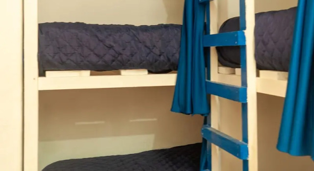 Кровать в общем номере Camazotz Hostel
