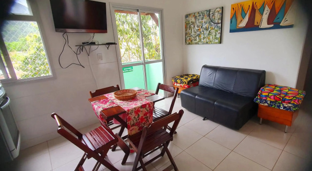 Apartamento duplex novo no Perequê Açu - Condomínio de frente ao mar, Забронировать Апартаменты/квартира Отели Убатуба с парковкой, Парковка