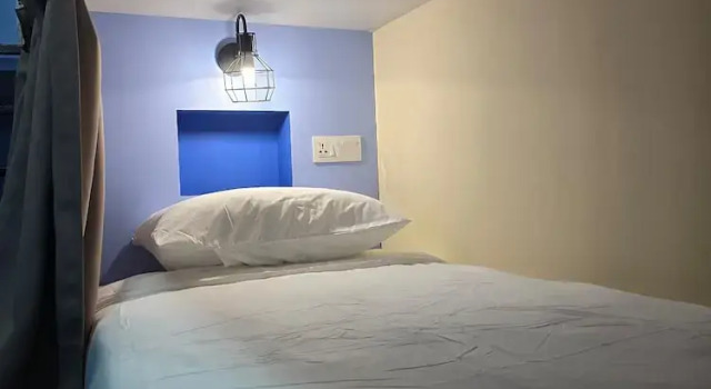 Кровать в общем номере La Mamasita Hostel