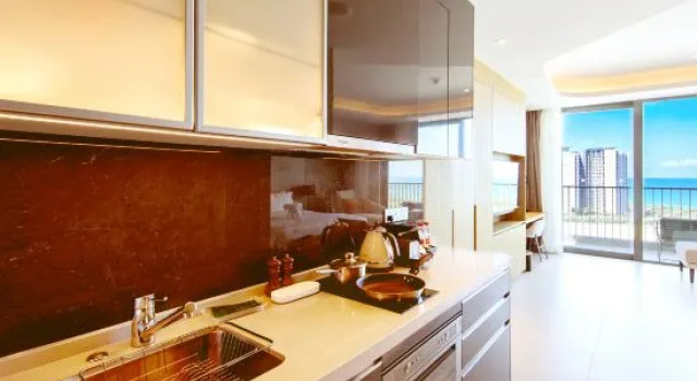 Номер Standard с видом на море Oakwood Apartments Sanya