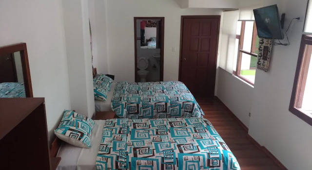 Четырёхместный семейный номер Standard Hostal & Spa Casa Real