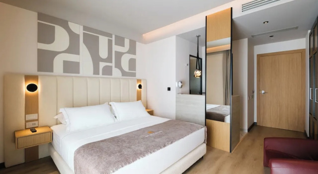Двухместный номер Deluxe с частичным видом на море Saint Nicolas Hotel