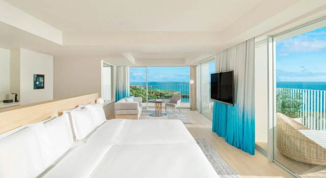 Двухместный полулюкс с видом на океан IRAPH SUI, a Luxury Collection Hotel, Miyako Okinawa
