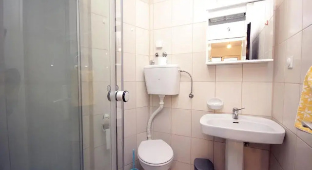 Студия с балконом и с красивым видом из окна Apartmani Neda Bane