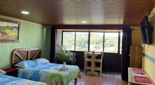 Двухместный номер Standard с балконом Cabinas Vista Al Golfo