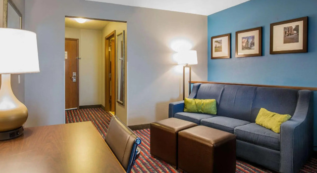 Четырёхместный люкс Comfort Suites Fairview Heights Saint Louis