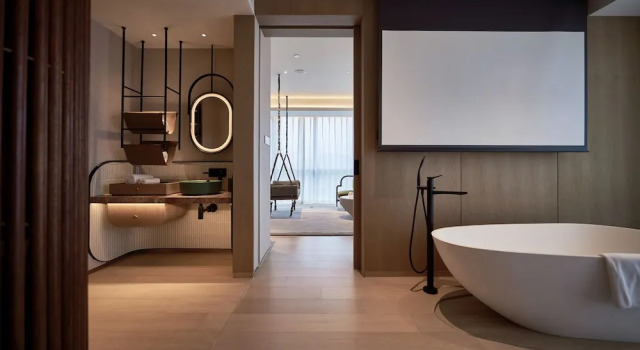 Люкс c 1 комнатой Hotel Indigo Hangzhou Uptown by IHG