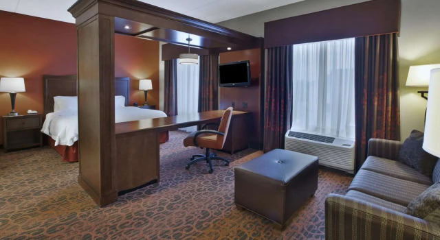 Двухместная студия Hampton Inn Brockport, NY