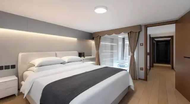 Люкс с 2 комнатами с видом на город Davis loft international apartment (Shenzhen North Station Store)