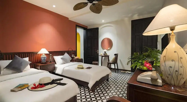Двухместный номер Deluxe с балконом G Boutique Retreat Hoi An