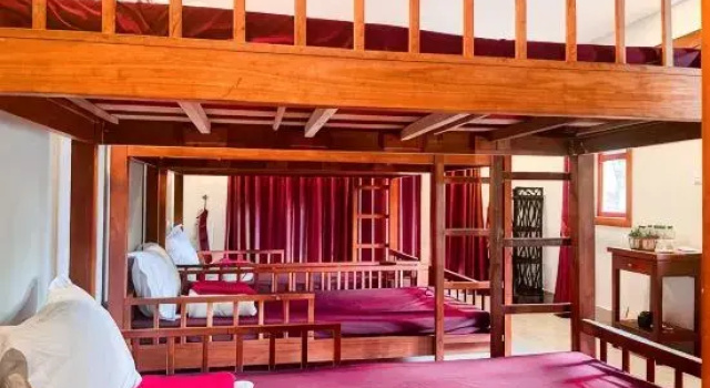 Номер Standard с видом на сад Bamboo Bungalow