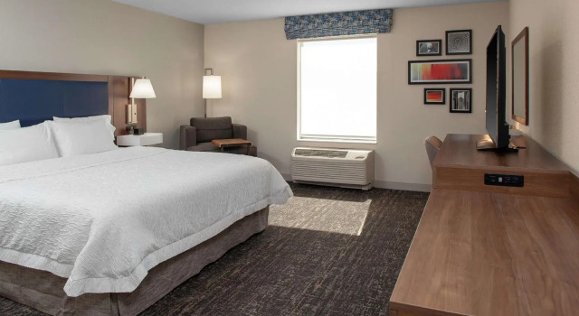 Двухместная студия Hampton Inn & Suites Chicago-Burr Ridge