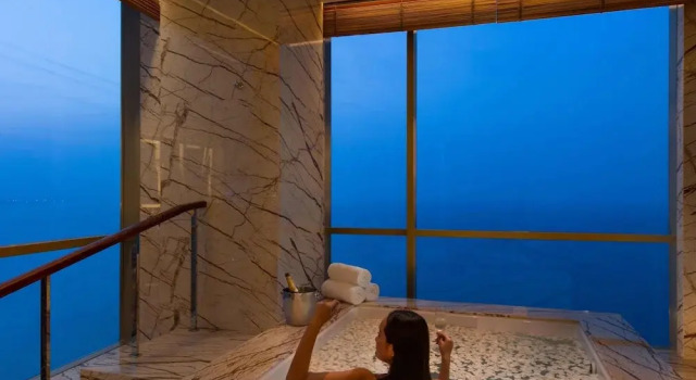 Двухместный люкс Presidential Hilton Yantai Golden Coast
