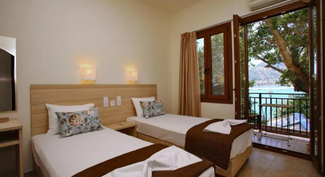 Двухместный номер Standard с видом на море Aktaion Guest Rooms