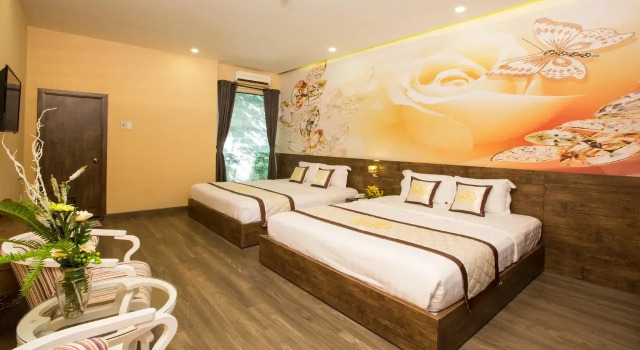 Sang Nhu Ngoc Resort, Rezervovat Lázně / Resort Hotely v An Giang s bazénem, Bazén