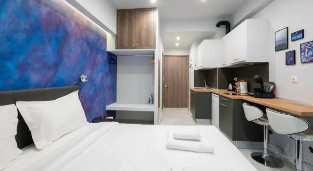 DK Mini Studio White Tower, Забронировать Мини-отель Отели Салоников 3 звезды, рядом с Музей Ататюрка, 3*