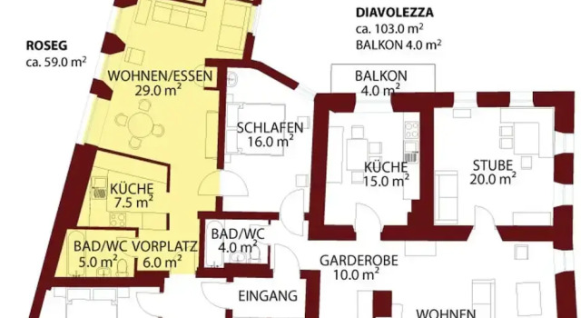 1 soveværelse i Deluxe værelse Chesa Michel