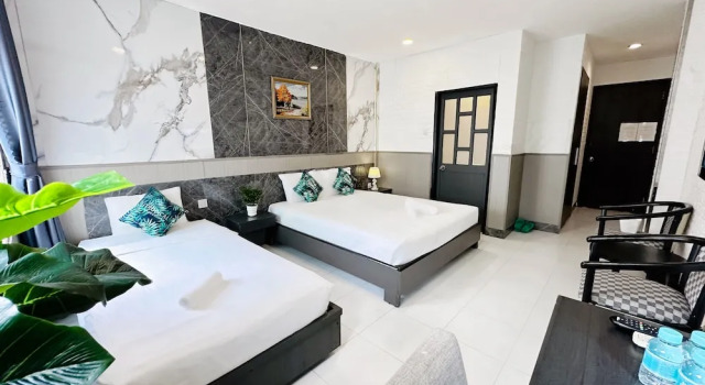 Трёхместный номер Deluxe Centana Ben Thanh Hotel