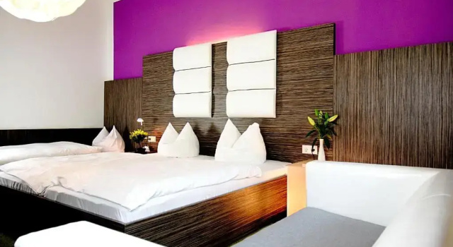 Трёхместный номер Standard с балконом Hotel Albrechtshof Gohrisch
