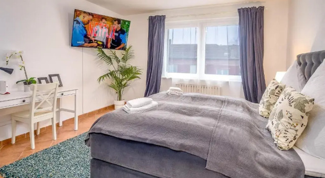 Студия Deluxe JUNIK Apartments "Am Sternbuschweg"