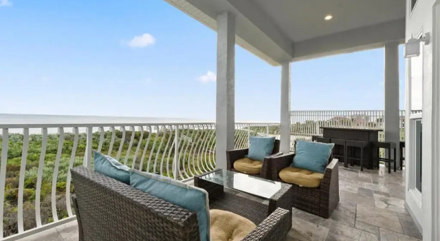 Коттедж Beach Belle, 4 Bedrooms, Sleeps 10, Private Pool, Ocean Front, Elevator