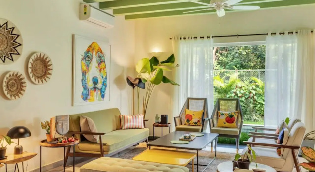 Villa Eden - 10 Mins From Thalassa Vagator Beach, Varaa Villa Vagator Pohjois-Goa