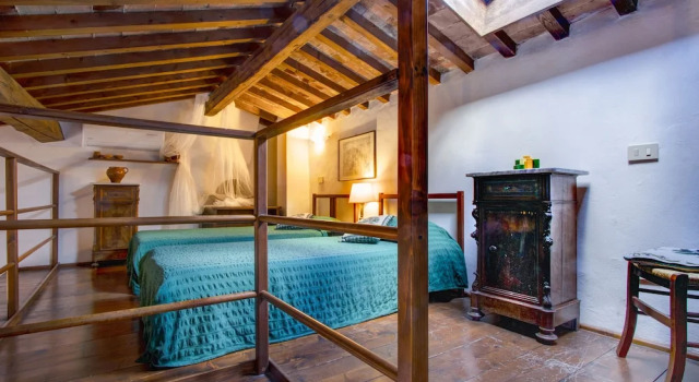 Семейные апартаменты с 2 комнатами с видом на окрестности Agriturismo Filettro