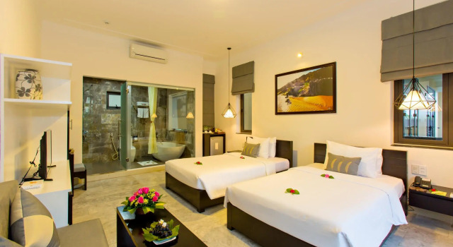 Двухместный полулюкс Phu Thinh Boutique Resort & Spa