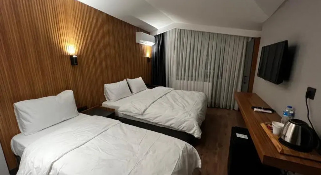 O podwyższonym standardzie pokój Bademi Hotel