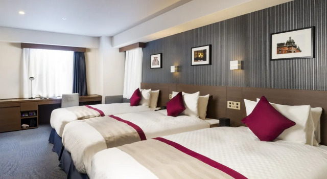 Трёхместный номер Standard Best Western Plus Fukuoka Tenjin-minami