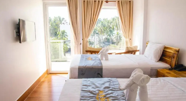 Двухместный номер Deluxe с видом на море Mui Ne Beach Hotel