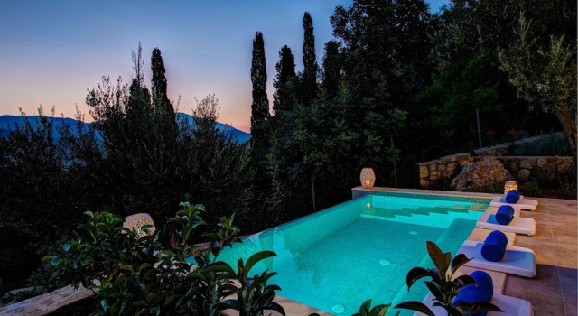 Вилла с красивым видом из окна Ionian Vista Villas