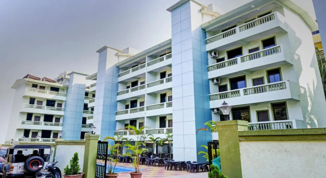 Shalom Indus Residency, Boek Hotel Candolim Noord-Goa