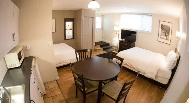 Двухместная студия Le Montagnard – Auberge/Hôtel & chalets