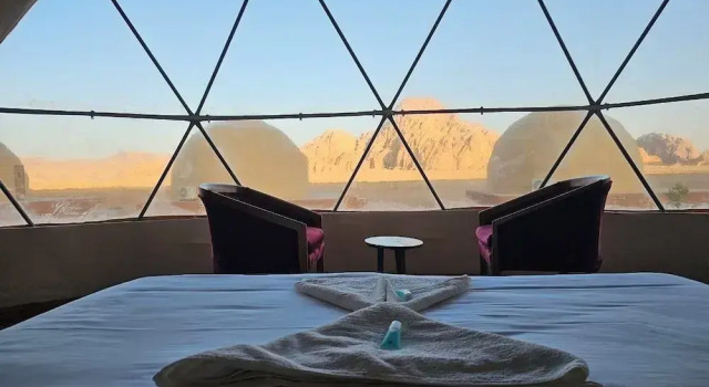 Четырёхместный номер Standard Ghanm Luxury Camp Glamping