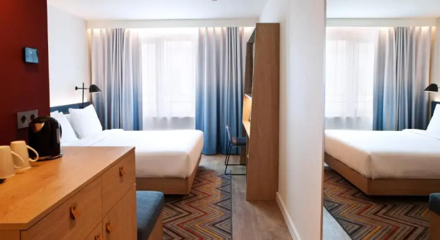Двухместный номер с видом на внутренний двор Hampton By Hilton Regensburg