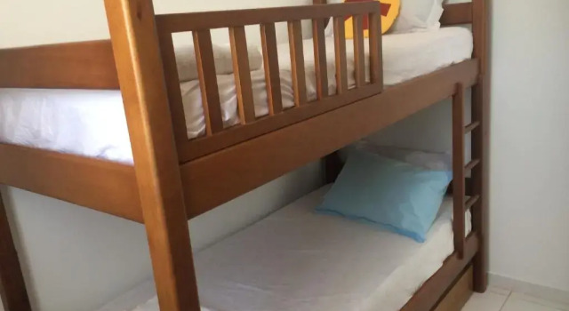 Апартаменты с 2 комнатами с балконом и с красивым видом из окна Apartamento Guarapari com aconchego