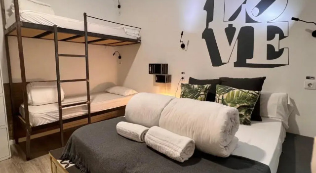 Четырёхместный номер Standard ECO Hostel