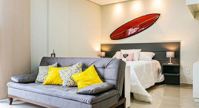 Studio Novo E Decorado Próx Praia Santinho Edr203