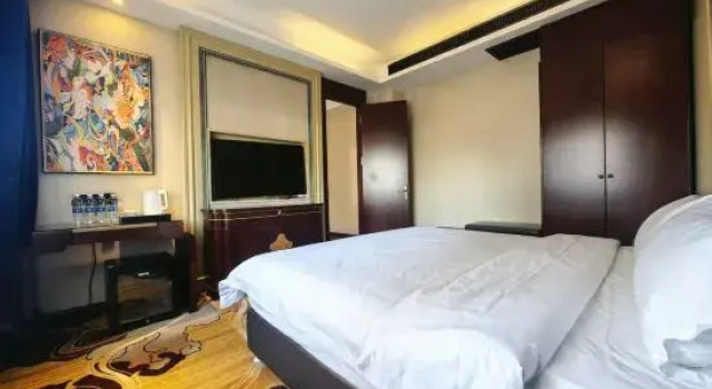 Люкс Deluxe Lavande Hotel Harbin Highway Bridge Ice World Branch