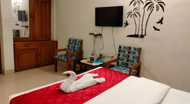 Трёхместный номер Deluxe с красивым видом из окна Hotel Silver Sand
